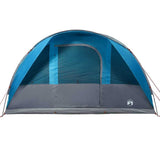 Family Tent Tunnel 7-Person Blue Waterproof 94626
