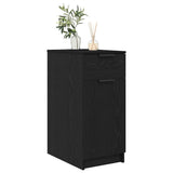 Office Cabinet Black Oak 33 x 50 x 75 cm Engineered Wood 862103