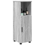 Bathroom Cabinet with Storage Grey Sonoma 30 x 35 x 95 cm 883320
