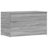 Storage Chest Grey Sonoma 84x42x46 cm Engineered Wood 815193