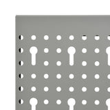 Wall-mounted Peg Boards 4 pcs 40x58 cm Steel 145350