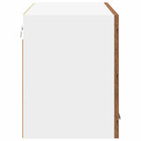 Hanging Cabinet with Storage Old Wood and White 80 x 31 x 40 cm 884238