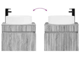 Wall-mounted Sink Vanity Grey Sonoma 49 x 44.5 x 65.5 cm 890628