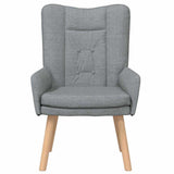 Armchair Light Grey 63 x 67 x 94 cm Fabric 42001824