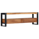 TV Cabinet 140x30x45 cm Solid Acacia Wood 247736
