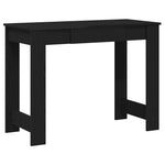 ZNTS Desk Black 100x45x75 cm Engineered Wood 860428