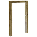 Outdoor Shower 226 cm Impregnated Pine Wood and Stainless Steel 886343