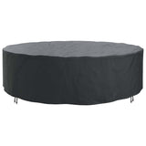 Furniture Cover Black 320 x 320 x 71 cm 600D Oxford Fbric 4106040