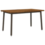 120 x 90 x 75 cm Solid Acacia Wood Natural and Coffee 937547