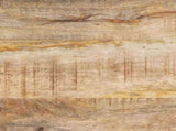 Coffee Table Brown and Black 80 x 54 x 40 cm Solid Mango Wood 4018857