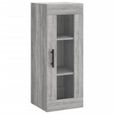 Wall Mounted Cabinet Grey Sonoma 34.5x34x90 cm 828938