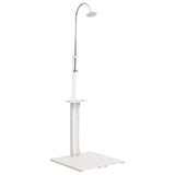 Garden Shower White Wood 48207