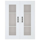 Hanging Wall Cabinet White 69.5x34x90 cm 812285