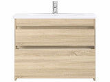 Bathroom Furniture Set Sonoma Oak 81 x 40 x 84.5 cm 3404268