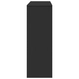 Room Divider Black 100x33x94.5 cm Engineered Wood 3309511