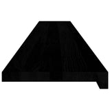Window Sills 2 pcs Dark Brown 160x25x2 cm Solid Wood Oak 4009188