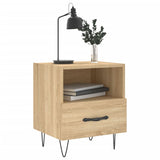 ZNTS Bedside Cabinets 2 pcs Sonoma Oak 40x35x47.5 cm Engineered Wood 827427