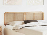 Headboard with Headboard Natural 140 x 55 x 3 cm Rattan 42011564