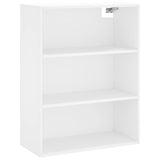 Highboard White 69.5x34x180 cm Engineered Wood 3189405