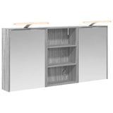 Bathroom Cabinet Set 3 pcs 126 x 16 x 62.5 cm Engineered wood 3403837