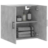 Wall Cabinet Concrete Grey 60x31x60 cm Engineered Wood 829976