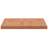 Table Top 80x40x2.5 cm Rectangular Solid Wood Beech 3188893