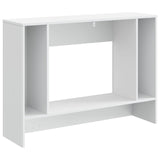 Console Table High Gloss White 101 x 29 x 74 cm Engineered Wood 899881