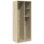Wardrobe Sonoma Oak 80x50x200 cm Engineered Wood 3307758