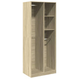 Wardrobe Sonoma Oak 80x50x200 cm Engineered Wood 3307758