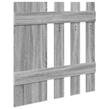 Wall-Mounted Coat Rack Grey Sonoma 100 x 10 x 100 cm 874512
