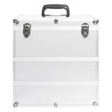 Make-up Case 37x24x40 cm Silver Aluminium 91839