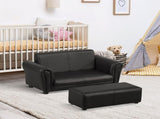 Kids Sofa Bed Kids Twin Sofa Toddler Chair 2 Seater Kids Twin Sofa Chair Boys Girls Couch w/ T3398P421959