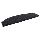 Self-adhesive Stair Mats 15 pcs Black 80 x 24.5 x 3.5 cm 42038666