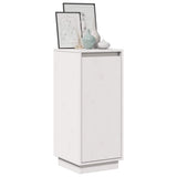 Sideboard White 31.5x34x75 cm Solid Wood Pine 813352