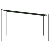 Gazebo 4 x 3.98 x 2.67 m Green Polyester and Steel 42030533