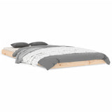 Bed Frame without Mattress 100x200 cm Solid Wood Pine 823454