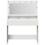 Dressing Table White 100 x 41 x 135 cm Engineered Wood 865100