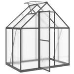 ZNTS Greenhouse with Base Frame Anthracite 169x114x195 cm Aluminium 4005824