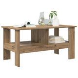 Coffee Table Artisan Oak 90 x 50 x 45 cm Engineered Wood 8000259