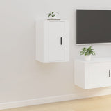 Wall Mounted TV Cabinets 2 pcs White 40x34.5x60 cm 816657