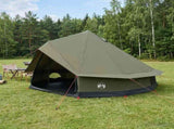 Family Tent Army Green 10-Person Polycotton 42017500