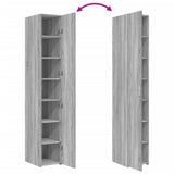 Highboard Grey Sonoma 30x42,5x185 cm Engineered Wood 3281397