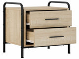 Bedside Cabinet 2 pcs Sonoma Oak 40 x 30 x 50 cm 8013485