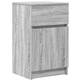 Bedside Cabinets 2 pcs Grey Sonoma 39x35x65 cm Engineered Wood 861330