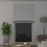 Venetian Blind White 213 x 120 cm 25 mm PVC 42003727