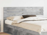 Headboard Concrete Grey Engineered wood 888192