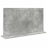 Vanity Mirror Rectangular Concrete Grey 80 x 45 x 18 cm 868320