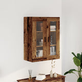 Wall Mounted Cabinet Old Wood 69.5x34x90 cm 857330