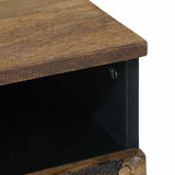 Coffee Table with Drawer Brown 80 x 54 x 40 cm Solid Mango Wood 4018345