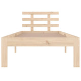 Bed Frame without Mattress Solid Wood 90x200 cm 814739